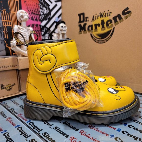 Dr. Martens / 1460 (Juniors) Adventure Time Jake / Brand New!! - Picture 6 of 14